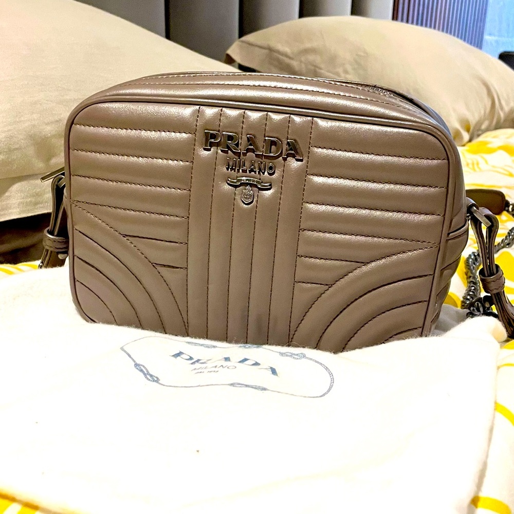 Prada diagramme camera bag